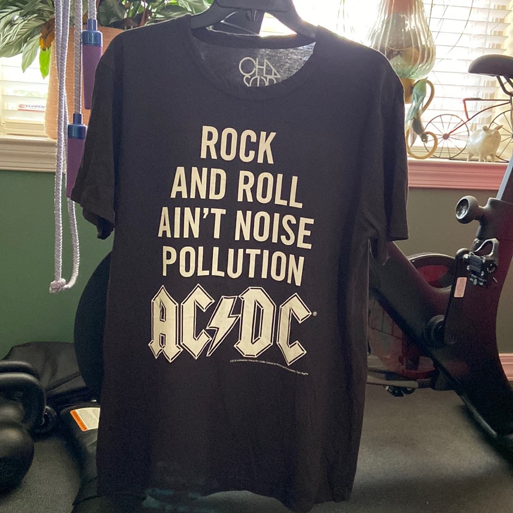AC DC Chaser Tee